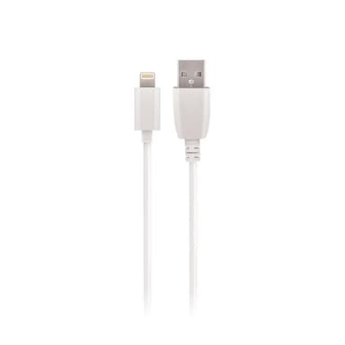 Maxlife kabel USB - Lightning 2,0 m 2A, Vit