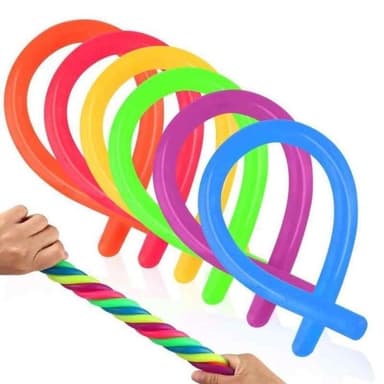 Elastiskt fidget rope 18cm, 6st
