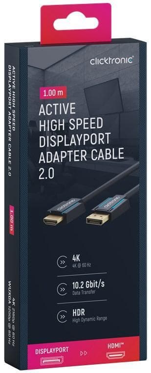 Adapterkabel för aktiv DisplayPort till HDMI™ (4K/60Hz)
