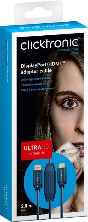 Adapterkabel för aktiv DisplayPort till HDMI™ (4K/60Hz)