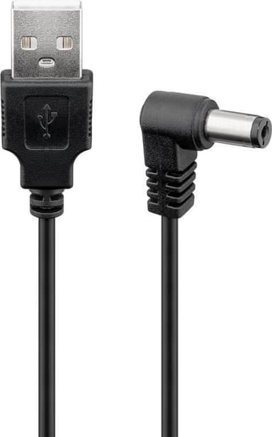 USB till DC-kabel 5,5 x 2,1 mm, 1,5 m