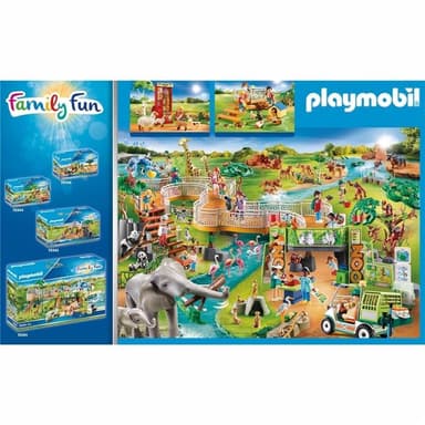 Playmobil Zoo - Klappa djuren upplevelse