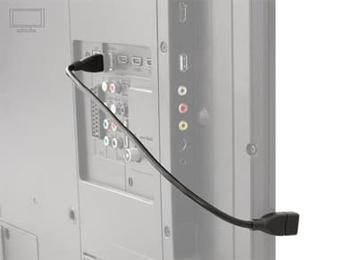 DeLOCK 83498, Formbar USB-kabel, USB Typ A ha - ho, 0,35m