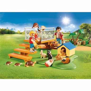 Playmobil Zoo - Klappa djuren upplevelse