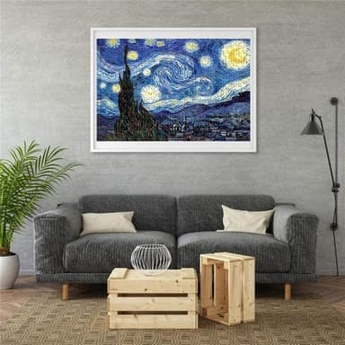 Pussel 1000 bitar Stjärnenatt/The Starry Night