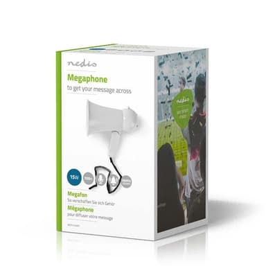 Megafon | 15 W | 100 m räckvidd