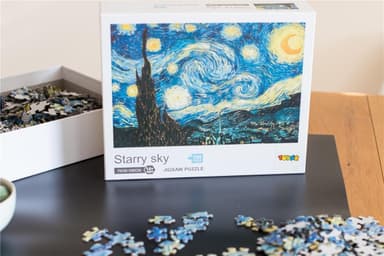 Pussel 1000 bitar Stjärnenatt/The Starry Night