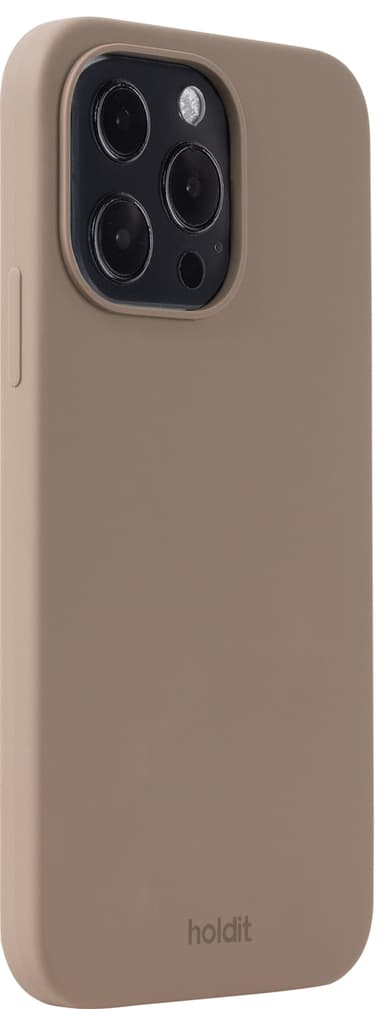 Holdit Silicone iPhone 14 Pro fodral (brunt)