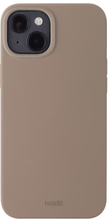 holdit iPhone 13 Skal Silikon Mocha Brown