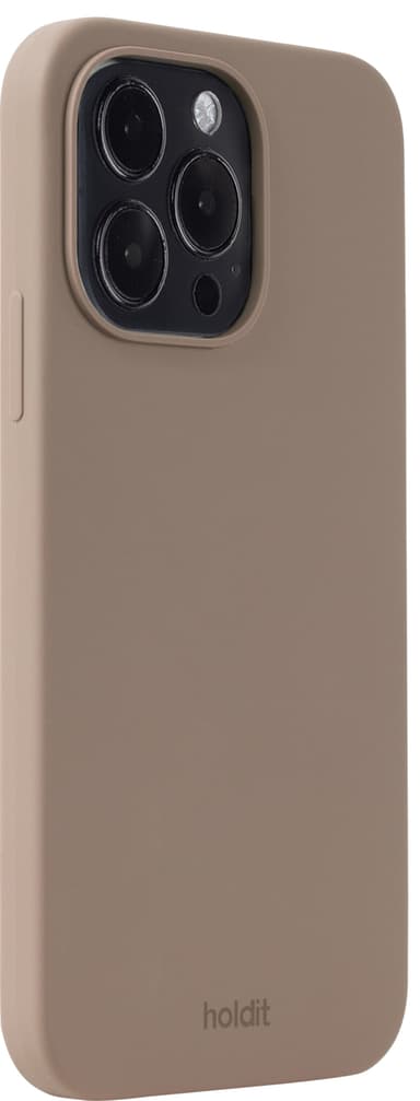 holdit iPhone 14 Pro Max Skal Silikon Mocha Brown