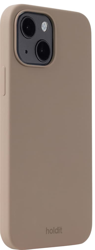 holdit iPhone 14 Plus Skal Silikon Mocha Brown