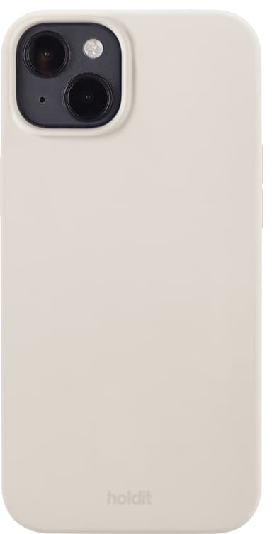 holdit iPhone 14 Plus Skal Silikon Light Beige