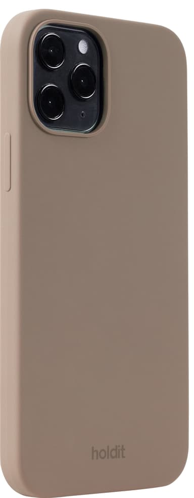 holdit iPhone 12/iPhone 12 Pro Skal Silikon Mocha Brown