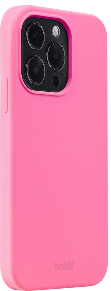 holdit iPhone 14 Pro Max Skal Silikon Bright Pink