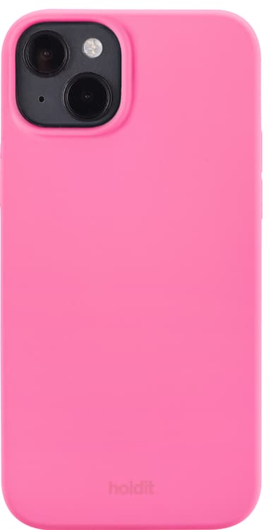 holdit iPhone 14 Plus Skal Silikon Bright Pink