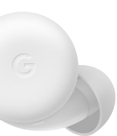 Google Pixel Buds A-Series trådlösa in ear-hörlurar (klarvit)