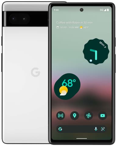 Google Pixel 6a smartphone 6/128GB (kritvit) 【新作入荷!!】 Pixel 6a スマートフォン本体