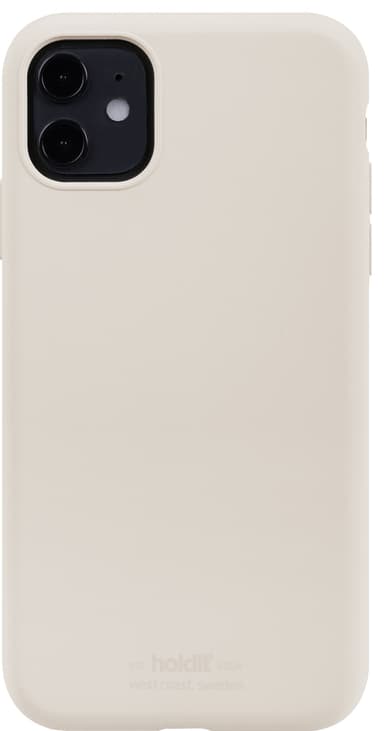 iPhone 11 Skal Silikon Light Beige