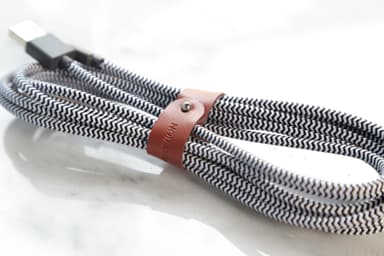 Native Union Belt XL USB-A till Lightning-kabel (zebra)