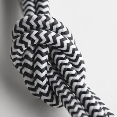 Native Union Belt XL USB-C till Lightning-kabel (zebra)