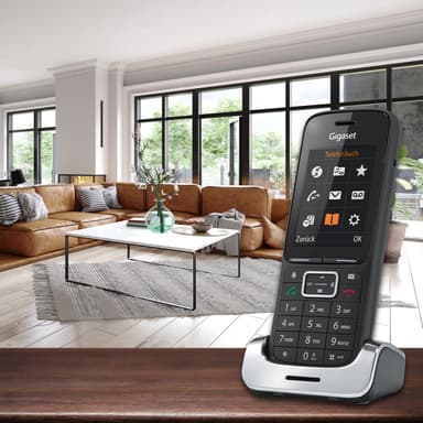 Gigaset Premium 300 trådlös telefon (svart)