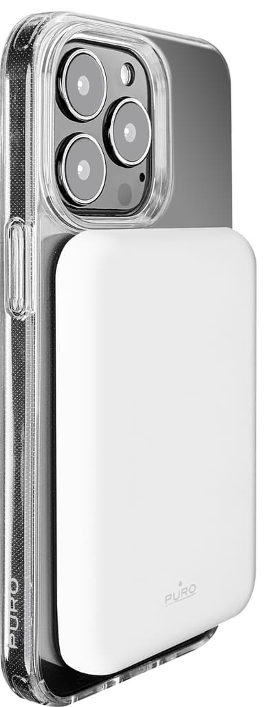 Puro MagSafe 4000 mAh powerbank (vit)