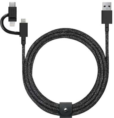 Native Union Belt Uni 3i1 kabel (svart)