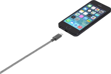 Native Union Belt XL USB-A till Lightning-kabel (zebra)