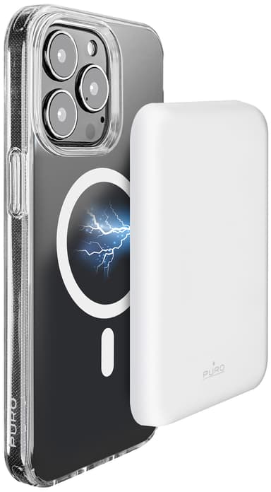 Puro MagSafe 4000 mAh powerbank (vit)