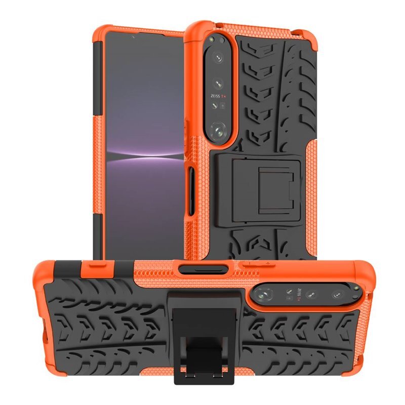 Stöttåligt skal med ställ Sony Xperia 1 IV - Orange