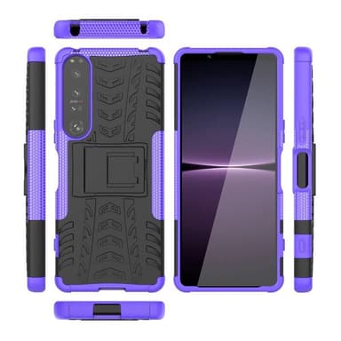 Stöttåligt skal med ställ Sony Xperia 1 IV - Lila
