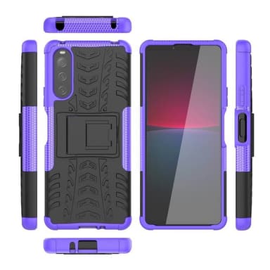 Stöttåligt skal med ställ Sony Xperia 10 IV - Lila