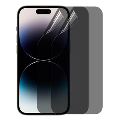 2-pack Privacy skärmskydd 3D Soft HydroGel Apple iPhone 14 Pro Max