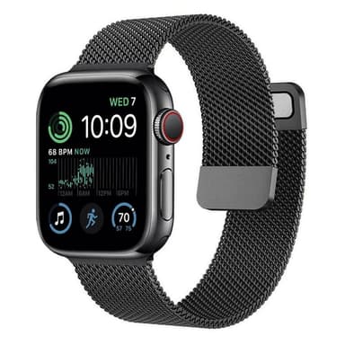 Milanese Armband Apple Watch SE 2022 (40mm) - Svart