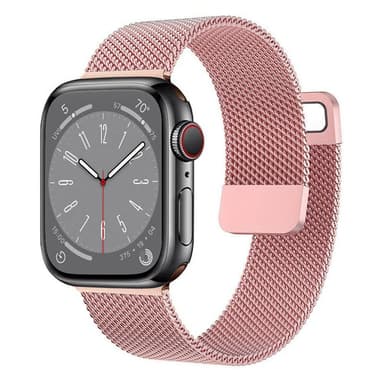 Milanese Armband Apple Watch 8 (45mm) - Rosa