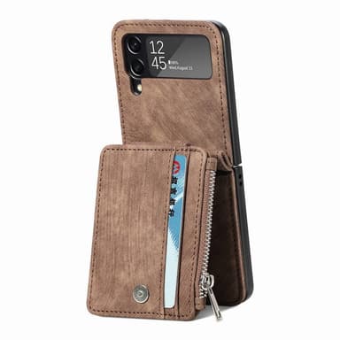 Mobilskal 2i1 Samsung Galaxy Z Flip 4 - Brun