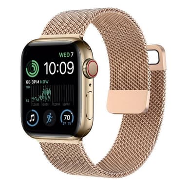 Milanese Armband Apple Watch SE 2022 (44mm) - Rosè
