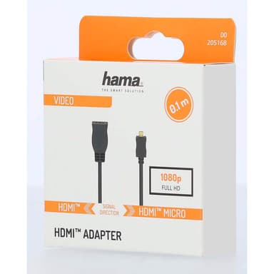 Hama HDMI Type-D Micro - HDMI-kabeladapter