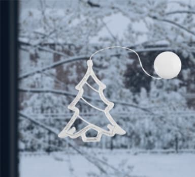 LED-lampa för julen, Julgran