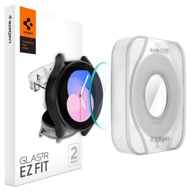 Spigen Samsung Galaxy Watch 4/5 40mm Skärmskydd GLAS.tR EZ Fit 2-pack