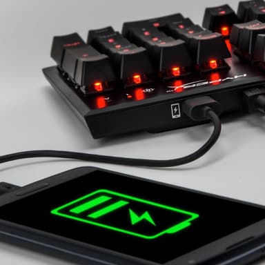 HyperX Alloy gaming tangentbord MX Red (svart)