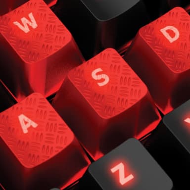 HyperX Alloy gaming tangentbord MX Red (svart)