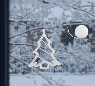 LED-lampa för julen, Julgran