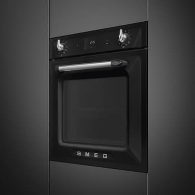 Smeg Serie Victoria Inbyggnadsugn SOP6900TN (svart)