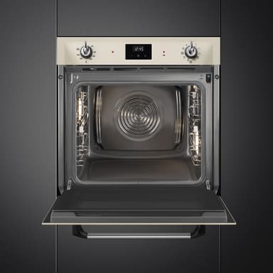 Smeg Serie Victoria Inbyggnadsugn SOP6900TP (kräm)