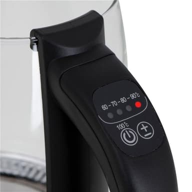 Camry CR 1290 Vattenkokare glas 2,0 l - med temp. kontroll och tebryggare
