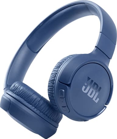 JBL Tune 510BT trådlösa on-ear hörlurar (blå)