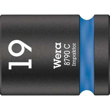 Wera Wera Werk 05004576001 Hylsnyckelinsats 19 mm 1/2