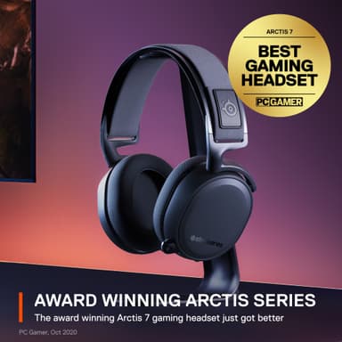 SteelSeries Arctis 7 Plus Wireless headset för gaming (svart)