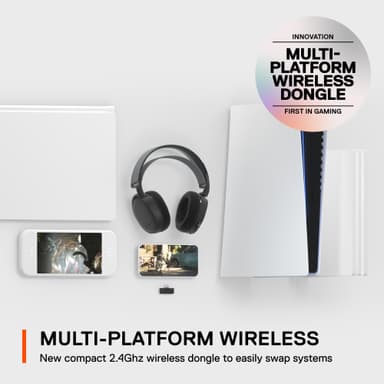 SteelSeries Arctis 7 Plus Wireless headset för gaming (svart)